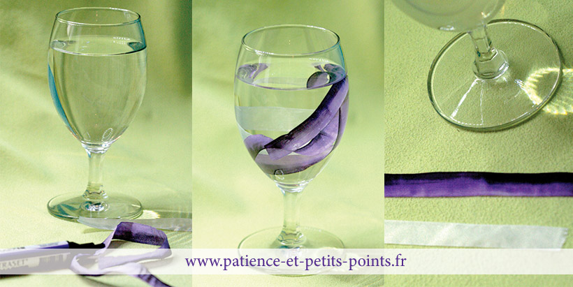 test de la teinture au marqueur