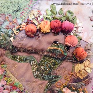 Grenouille crazy quilt