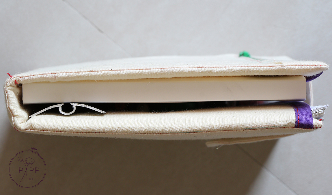 vue du dessus de la trousse de voyage